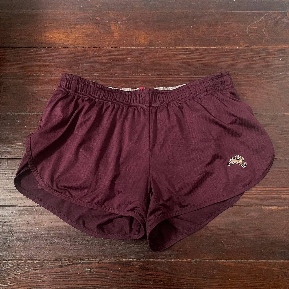 Tracksmith Twilight Shorts in Wine - Size S